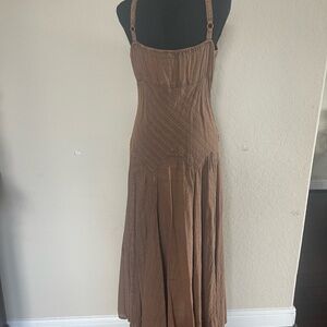 Scully Brown Maxi Dress